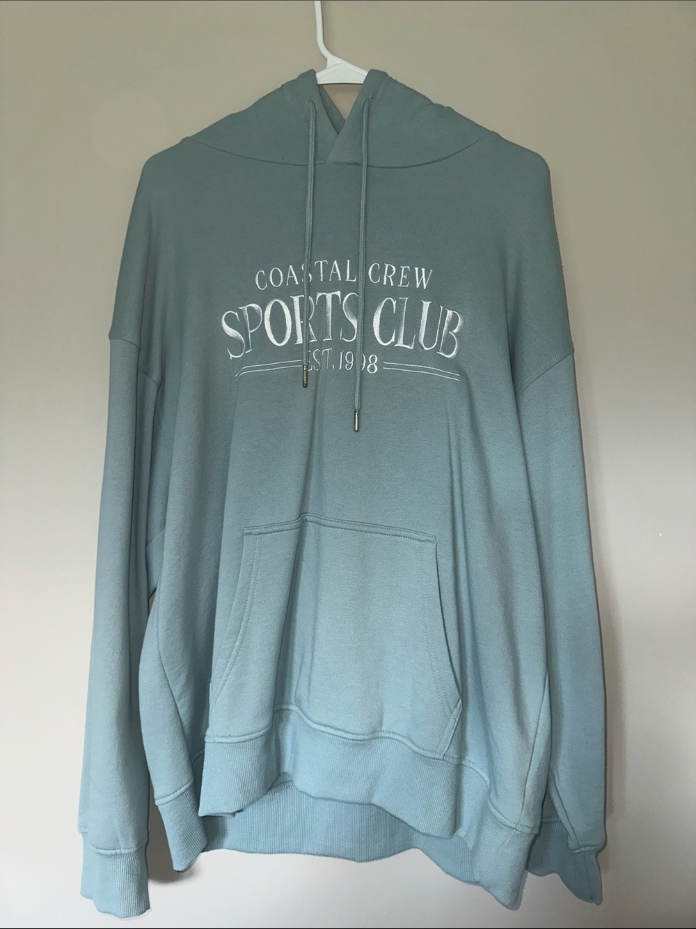 Garage Coastal Crew Sports Club Light Blue Hoodie